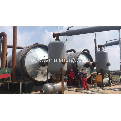 Fuel Oil from Waste Tires Environmental Pyrolysis Machine